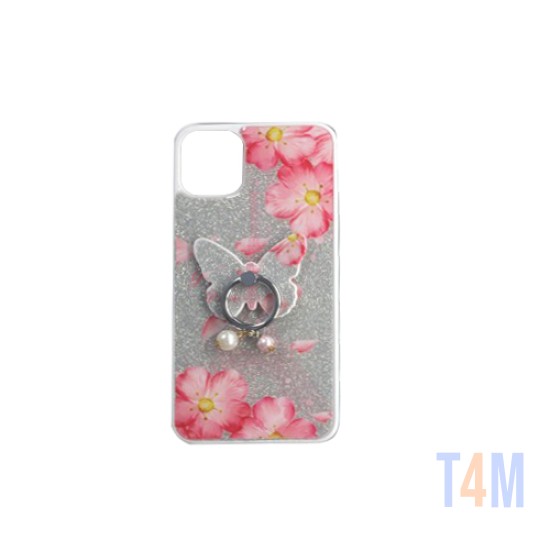 BUTTERFLY DESIGN CASE WITH RING HOLDER APPLE IPHONE 11 PRO